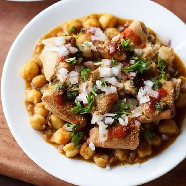 Samosa Chaat.