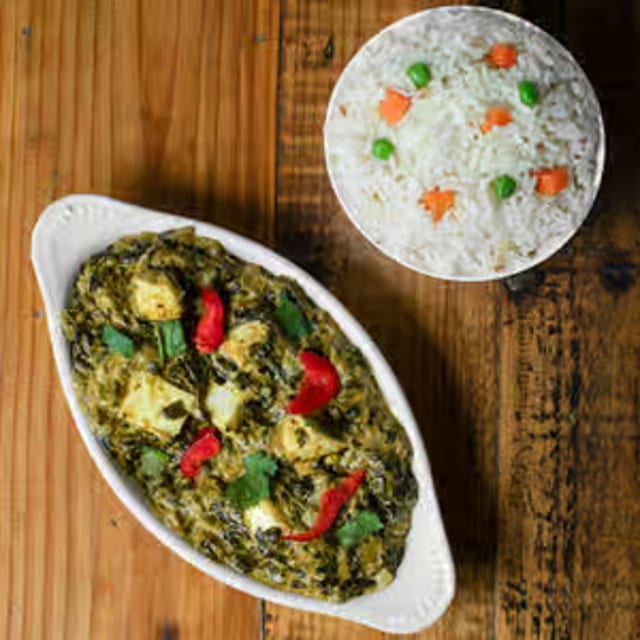 Saag Paneer.